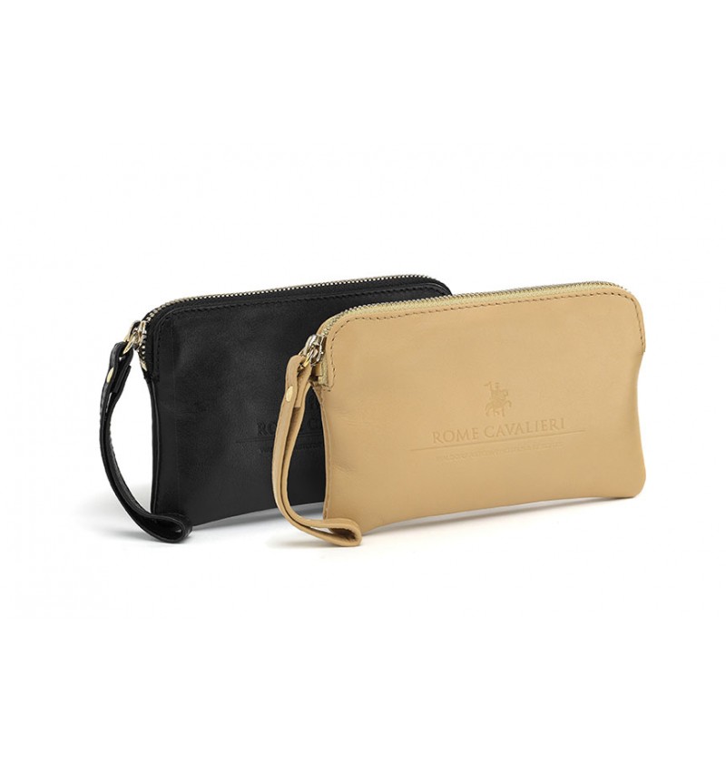 Porta iphone in pelle